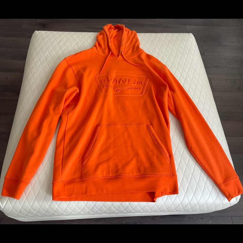 Vans Large Orange Sweatshirt - Men’s